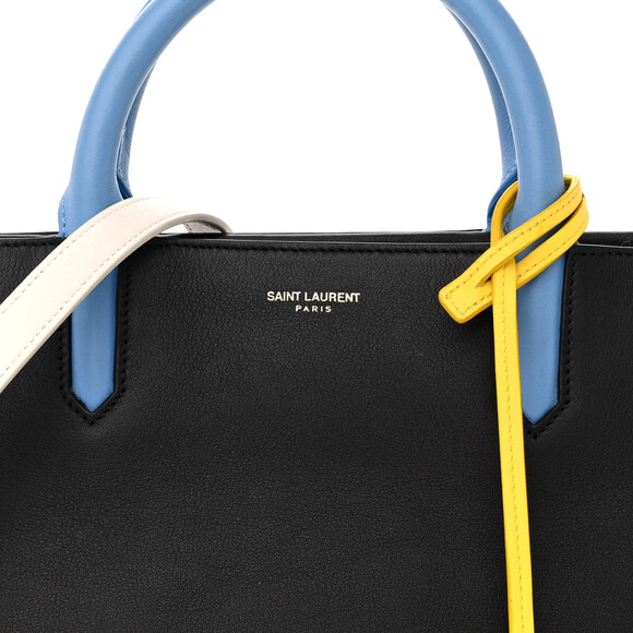 Saint Laurent Calfskin Small Cabas Rive #130569S99B - Picture 8 of 15